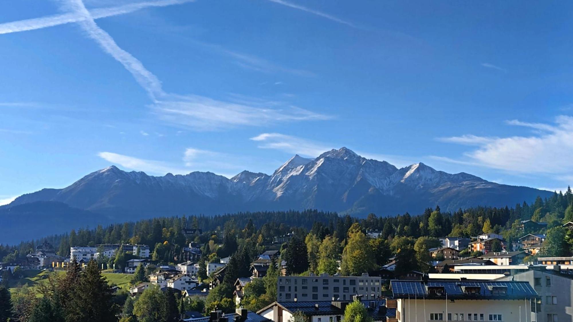 Hotel-Restaurant Bellevue Flims Exterior foto