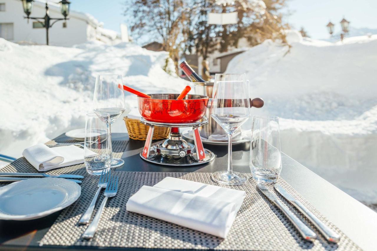 Hotel-Restaurant Bellevue Flims Exterior foto