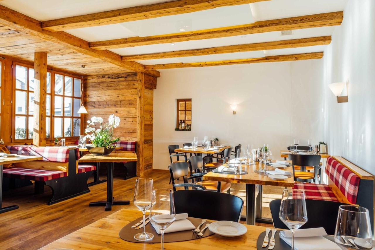 Hotel-Restaurant Bellevue Flims Exterior foto