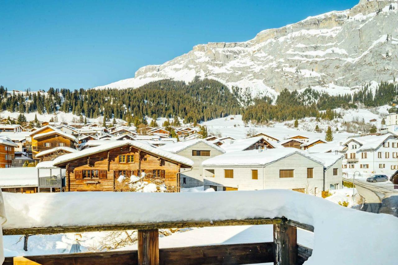 Hotel-Restaurant Bellevue Flims Exterior foto