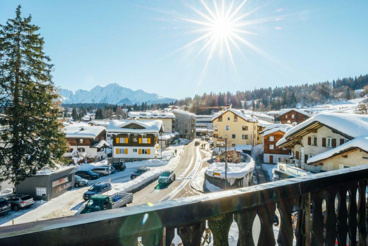 Hotel-Restaurant Bellevue Flims Exterior foto