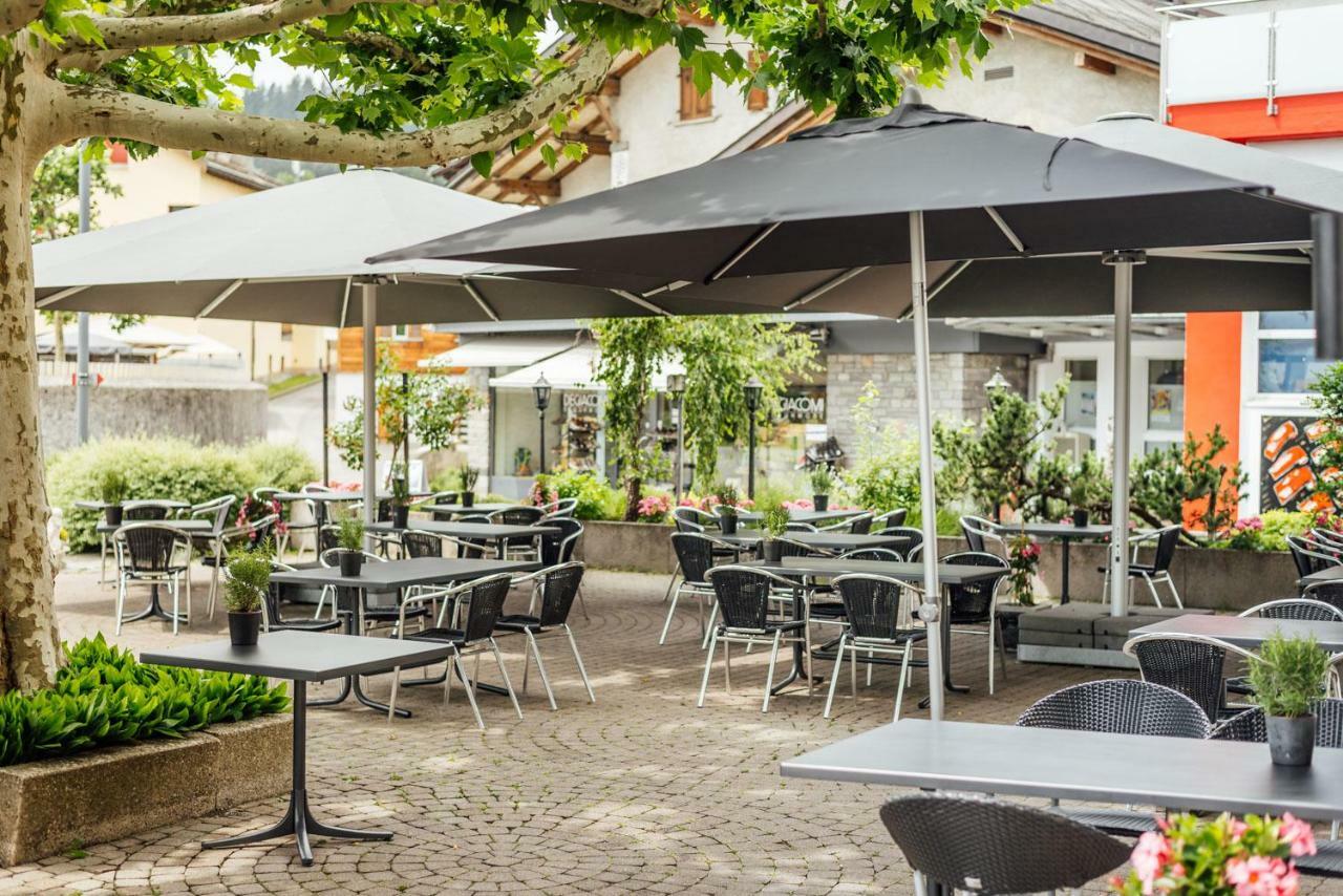 Hotel-Restaurant Bellevue Flims Exterior foto